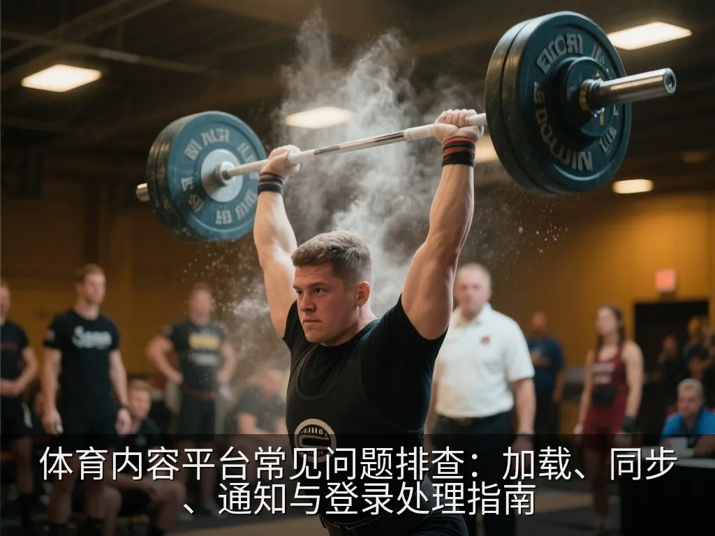 体育内容平台常见问题排查：加载、同步、通知与登录处理指南