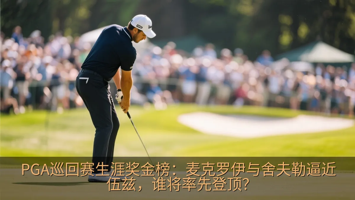 PGA巡回赛生涯奖金榜：麦克罗伊与舍夫勒逼近伍兹，谁将率先登顶？