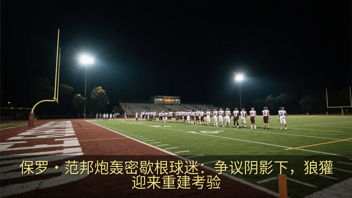 保罗·范邦炮轰密歇根球迷：争议阴影下，狼獾迎来重建考验