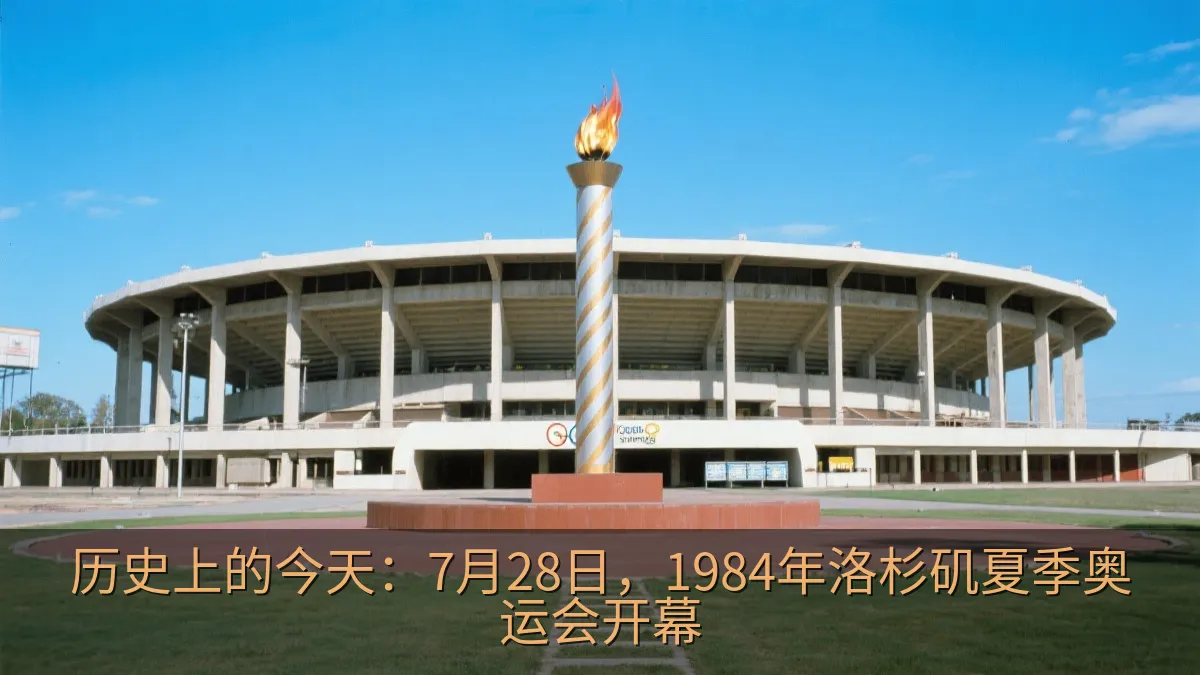 历史上的今天：7月28日，1984年洛杉矶夏季奥运会开幕